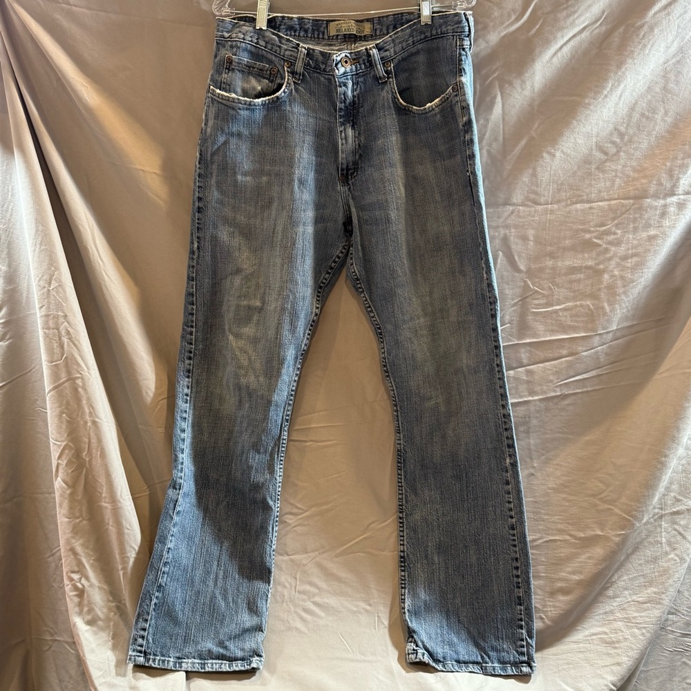 Wrangler OriginalRelaxed Fit Bootcut Jeans Men Classic Western Denim Style 34x32